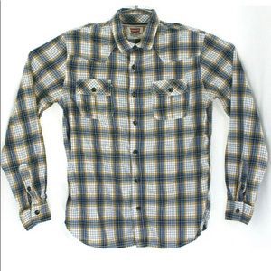 Levi’s men’s button front white table vintage